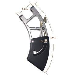 Foldemodul med låseknap til 10-tommer scooter  - 1  