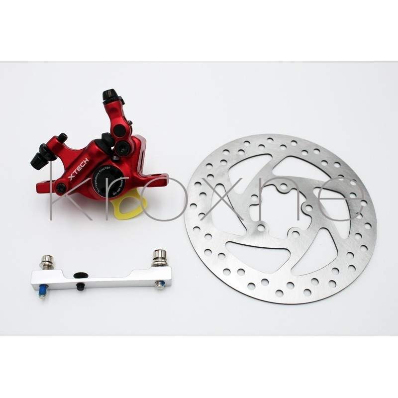 Полный комплект красных суппортов xTech для Xiaomi M365, 1S, Pro2 или M365 Pro ZOOM xTech - 2 Комплект для установки красного то