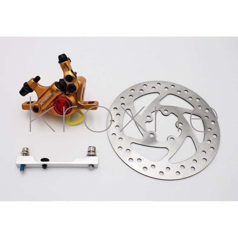 Zlati komplet xTech komplet zavor za Xiaomi M365, 1S, Essential, Pro2 ali M365 Pro. ZOOM xTech - 4 Zlati komplet xTech komplet z