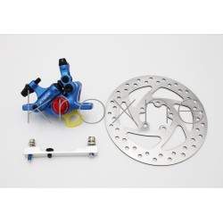 Kompletny niebieski zestaw hamulcowy xTech do Xiaomi M365, 1S, Essential, Pro2 lub M365 Pro. ZOOM xTech - 4 
Kompletny zestaw mo