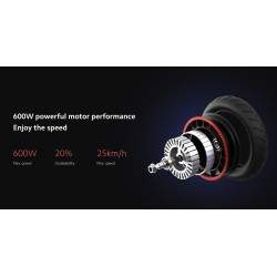 Xiaomi Mi Pro2 električni skuter - 45km autonomije - baterija od 12400mah Xiaomi - 3 Maksimalna brzina: 25km / h (Maksimalna brz