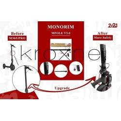 Monorim mPole V3.0 Mast - verbessertes und verstärktes Faltsystem mit integriertem Vorhängeschloss Monorim - 4 Verbessertes und 