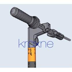 Sharkset extender for the mast compatible with Ninebot Max Sharkset - 2 Verlängern Sie die Höhe des Lenkers mit dieser 6-cm-Verl