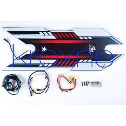 Monorim punte ALD WDL / baza pentru trotinete electrice cu lumini led si semnalizatoare stanga/dreapta Monorim - 1 Baza cu lumin