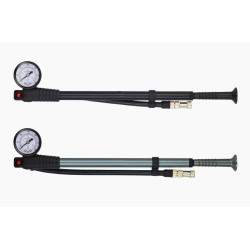 Natančna zračna črpalka 300PSI / 20 barov - zaščita pred puščanjem.  - 6 Natančna črpalka iz aluminija. Črpalka je raztegljiva i