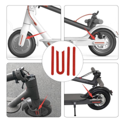 Reflexní nálepky pro Xiaomi M365, 1S, Pro 2 a M365 Pro  - 2  