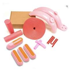 Kit de carénage avec couleur personnalisée - ailes plus extras - design standard et grand feu arrière.  - 1 Kit de carénage avec