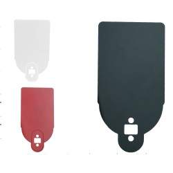 Støtte for å installere lisensnummeret eller et reflekterende klistremerke  - 1 Støtte for å installere lisensnummeret eller et 