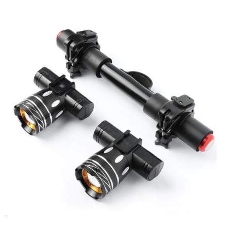 Barre lumineuse à double LED pour scooter électrique Xiaomi avec batterie 1200 mAh  - 1 Barre lumineuse à double LED pour scoote