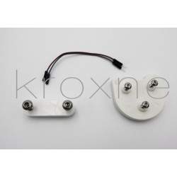 Kit rehausseur de garde-boue pour l'installation de pneus de 10 pouces sur les trottinettes électriques Xiaomi  - 3 Kit rehausse