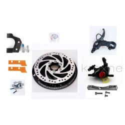 Kit de freio a disco traseiro Monorim MD-MXR1 Pro para motor de 350w/500w em scooter Ninebot Max G30 ou similar Monorim - 10 
In