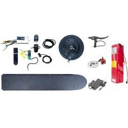 Monorim Pack U5 Non Pro Air (enthält einen 500-W-Luftmotor)  - 1 
Höchstgeschwindigkeit bei hohem Drehmoment: 50 bis 55 km/h
Bei