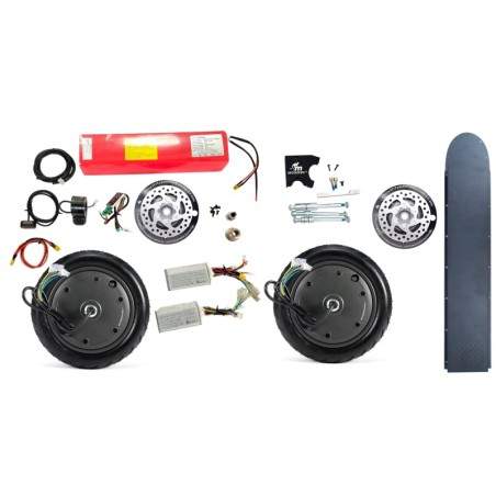 Monorim Dual32 Ultra (inclui dois motores de 350w) Monorim - 2 Bateria 36v 14400mah com 30Ah BMS
Inclui dois motores nominais de