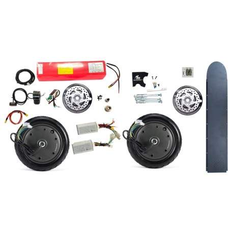 Monorim Dual32 Ultra+ MR1 (enthält zwei 350-W-Motoren) Monorim - 2 36V 14400mAh Akku mit 30Ah BMS
Es enthält zwei Motoren mit ei