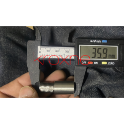 Rozsáhlé konektory pro instalaci motoru s kotoučovou brzdou Monorim - 3 Duté šrouby se závitem (vnitřní-vnější) pro prodloužení 