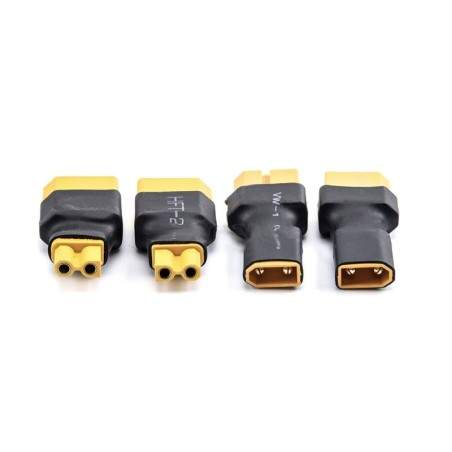 Adaptateur ou convertisseur de XT60 vers XT30 femelle-mâle ou mâle-femelle KROXNE - 5 Adaptateur ou convertisseur de XT60 vers X