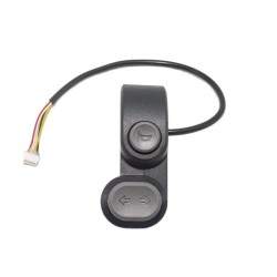 Pereklyuchatel' ukazateley povorota i knopku zvukovogo signala. Panel' knopok migalok i zvukovogo signala dlya Ninebot Max G2 Se