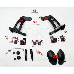 Onderdelen en reserveonderdelen voor de Monorim MXR1, DMXR1 achtervering Monorim - 18 Onderdelen en reserveonderdelen voor de Mo