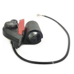 Sinal de mudança de direção e interruptor de luz para scooter elétrica Segway série P65, P100SE, P100SU Segway - Ninebot - 4 Sin