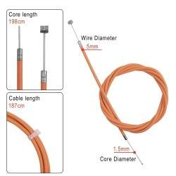Brake cable for Segway F20, F25, F30, F40, D18, D28, D38 or similar Segway - Ninebot - 6 Brake cable for Segway F20, F25, F30, F
