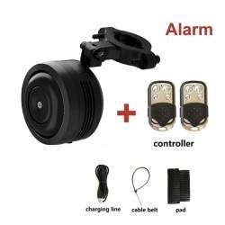 Klaxon électrique universel pour scooter ou vélo électrique. Batterie 1300mah. Comprend une télécommande  - 1 Klaxon électrique 