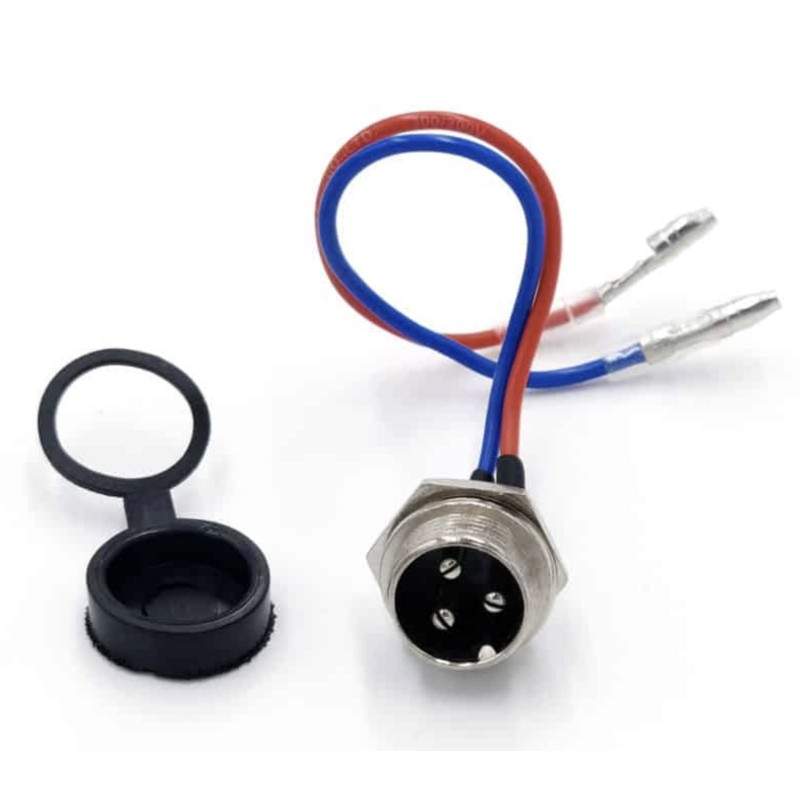 Port za zarezhdane kŭm konektor GX16 za skuter, velosiped ili elektrichesko prevozno sredstvo  - 1 Port za zarezhdane kŭm konekt