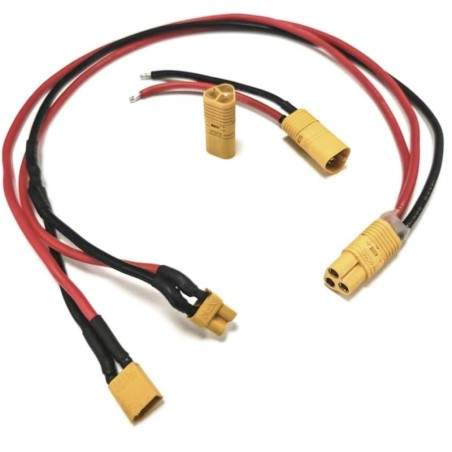 Prevklyuchvasht svŭrzvasht kabel za vŭnshna bateriya, sŭvmestim sŭs skuter, elektricheski velosiped ili podobni  - 1 Prevklyuchv