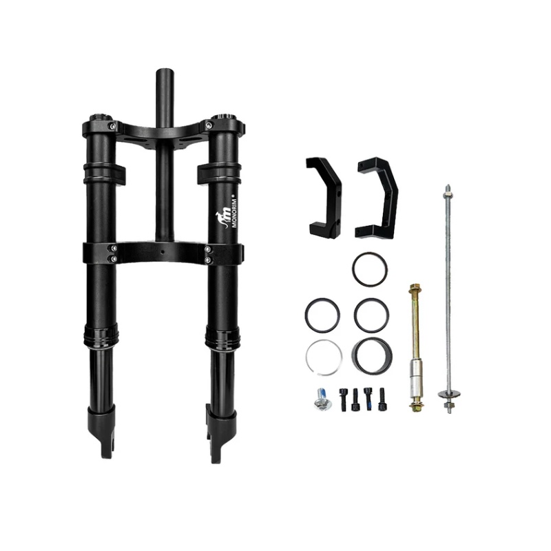 Monorim ME0 Hydraulic Front Suspension with Air Shocks for Folding Bikes and Others Monorim - 3 Monorim ME0 Hydraulic Front Susp