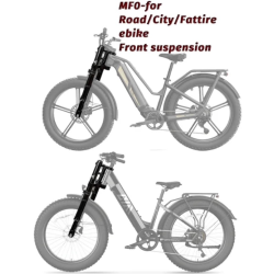 Hidravlichna pidviska Monorim MF0 z pnevmatychnymy amortyzatoramy dlya dorozhnikh, hirsʹkykh abo pozashlyakhovykh velosypediv  -