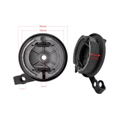 Kit freno a tamburo con ganasce per Ninebot Max G30, Segway Max G2, Segway Max G65 o simili KROXNE - 5 Kit freno a tamburo con g