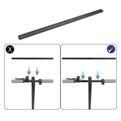 52cm prailginta vairas skirta Xiaomi, Ninebot ar panašiems elektriniams paspirtukams.  - 2 52cm prailginta vairas skirta Xiaomi,