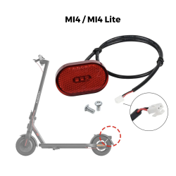 Zadnja luč za blatnik Xiaomi Scooterja Mi 4, Mi 4 Lite ali podobnega  - 1 Zadnja luč za blatnik Xiaomi Scooterja Mi 4, Mi 4 Lite