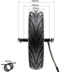 Originalni motor serije Ninebot Segway Max G2 vsi modeli - nazivna moč 450 W - največja moč 900 W  - 4 Originalni motor serije N