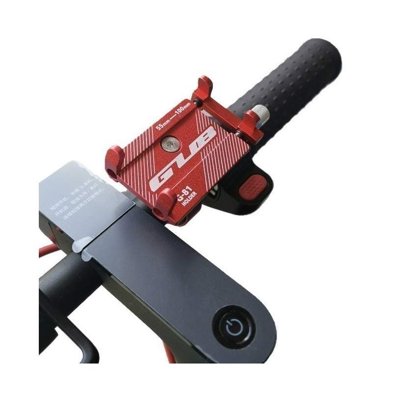 Supporto in alluminio per dispositivi mobili: manubrio Xiaomi M365, 1S, Essential, Pro2 e M365 Pro GUB - 3  