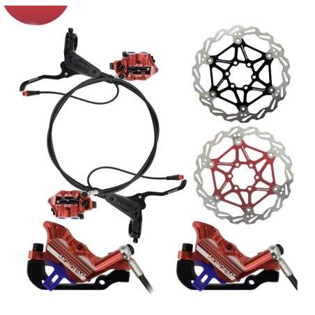 Pŭlen komplekt khidravlichni spirachki Monorim EB01 s 4 butala - lostove, aparati, kabel i spirachen disk Monorim - 1 Pŭlen komp