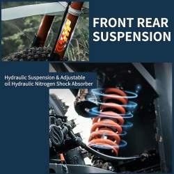 Monorim e-Moto Electric Wish007, 55 km/h, 1500 W motor, 21Ah baterija, nastavljivo hidravlično vzmetenje Monorim - 9 Monorim e-M