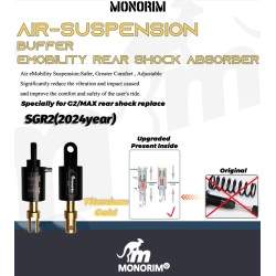 Amortiguadores de aire Monorim SGR2 Air kit para suspensión trasera Segway Max G2 series Monorim - 2 
Kit de amortiguadores de a