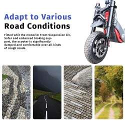 Prednji ovjes Monorim-ZT3 za elektricni romobil Segway ZT3 Pro - upgrade set Monorim - 9 
Kompatibilnost: prednji ovjes Monorim-
