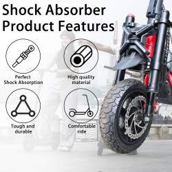 Suspensión delantera Monorim-ZT3 para patinete eléctrico Segway ZT3 Pro - kit mejora Monorim - 10 
Compatibilidad: suspensión de