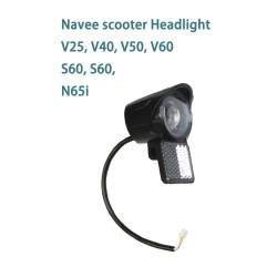 Przednia lampa do Navee V25/V40/V50/V50i Pro/S40/S60/N65/N65i lub podobnych - LED Navee - 3 Pasuje do Navee V25, V40, V50, V50i 