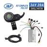 Kit controladora con pantalla y gatillo 36v 20A ( JP ) para patinete eléctrico KROXNE - 1  
