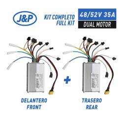 Kit of two controllers (front and rear) for installation of two motors (48v / 52v 35A JP) KROXNE - 1  