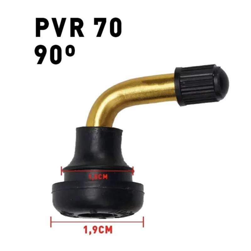 Válvulas tubeless com ângulo de 45º, 90º e largura de 1,9, 1,7 ou 1,4cm KROXNE - 2  