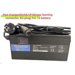 83 V 5A LP-16 kiirlaadija 3 kontaktiga pistik 72 V aku jaoks DUALTRON STORM Thunder3 Thunder2 Minimotors - 2  