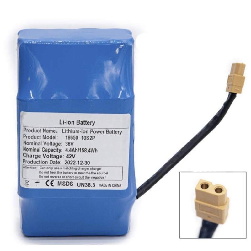 Zewnętrzny dodatkowy akumulator 36v 4400mah do hulajnogi elektrycznej lub roweru elektrycznego  - 3 Zewnętrzny dodatkowy akumula