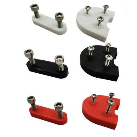 Mudguard riser kit til montering af 10-tommer dæk på Xiaomi el-scootere  - 4 Mudguard riser kit til montering af 10-tommer dæk p