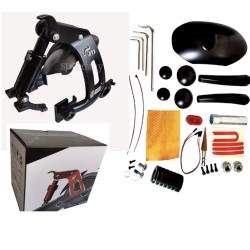 Suspensão traseira Monorim MXR1-GM com suporte de placa e para-lama extensível para Ninebot Max Monorim - 25 Suspensão traseira 