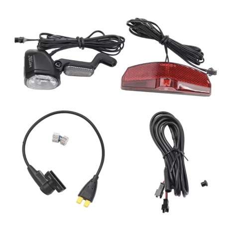 Capteur de vitesse Tongsheng TSDZ2 avec répartiteur en « Y » pour phares et feux arrière, moteur central 36 V/48 V Tongsheng - 2