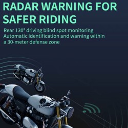 Adiávrocho sýstima aníchnefsis tyfloú simeíou (gonía 130º) gia skoúter, podílato í motosykléta KROXNE - 13  