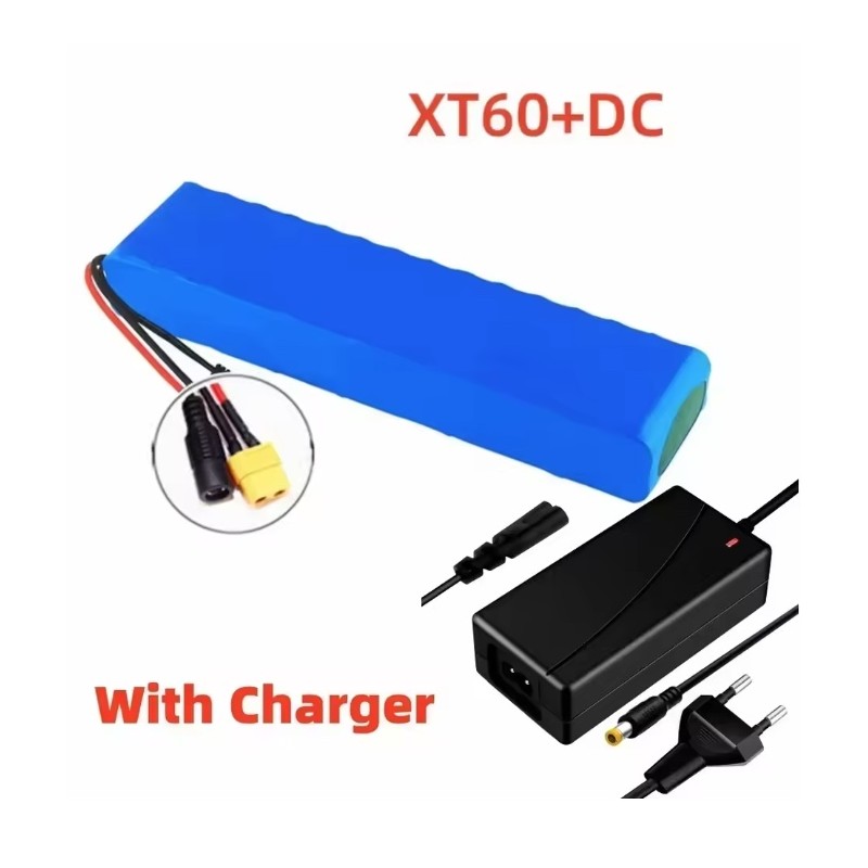 20000mAh 48V-accu met 54,6V 2A-lader xt60-dc, bullet-sm, T-plug-dc, xt60-sm, xt60-plug KROXNE - 6  
